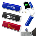 2200 mAh Portable Lithium Ion Power Bank Charger w/ Built-in Recharging Cord (Overseas)